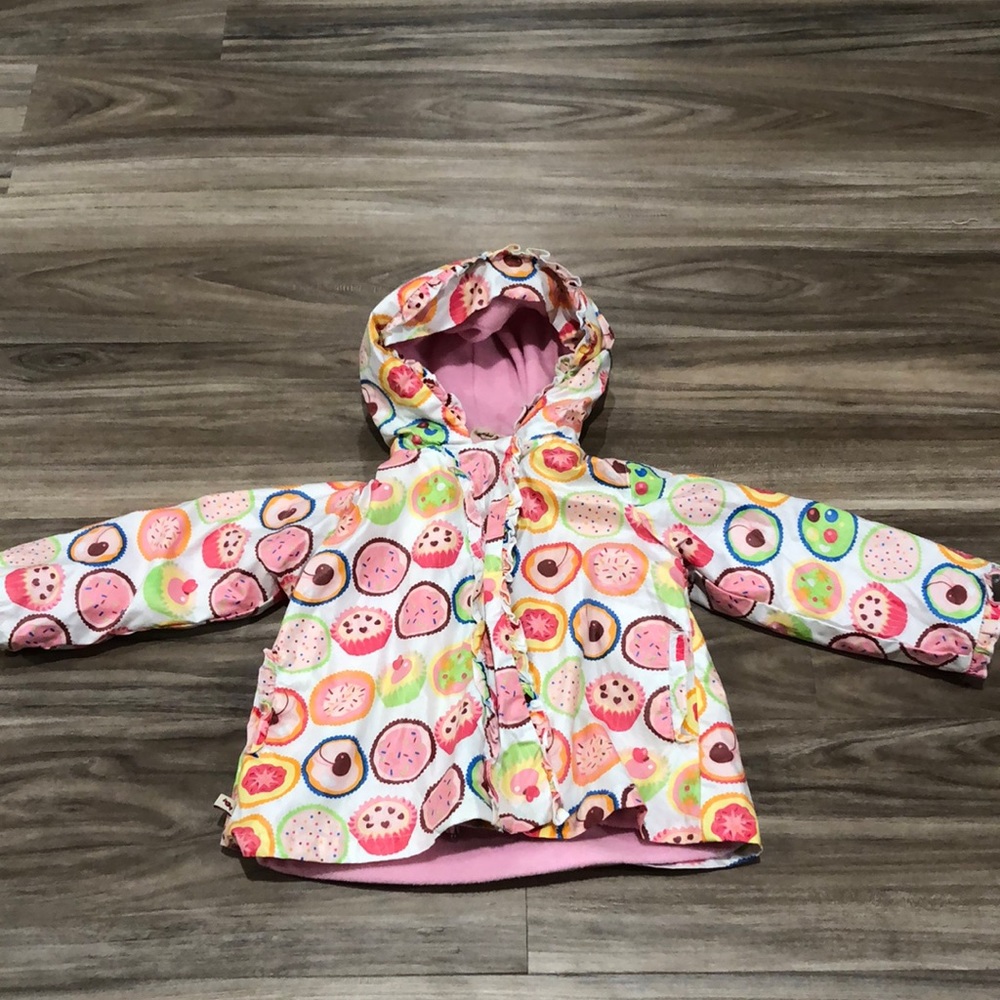 Cocobonbons raincoat with fleece liner size 24M
